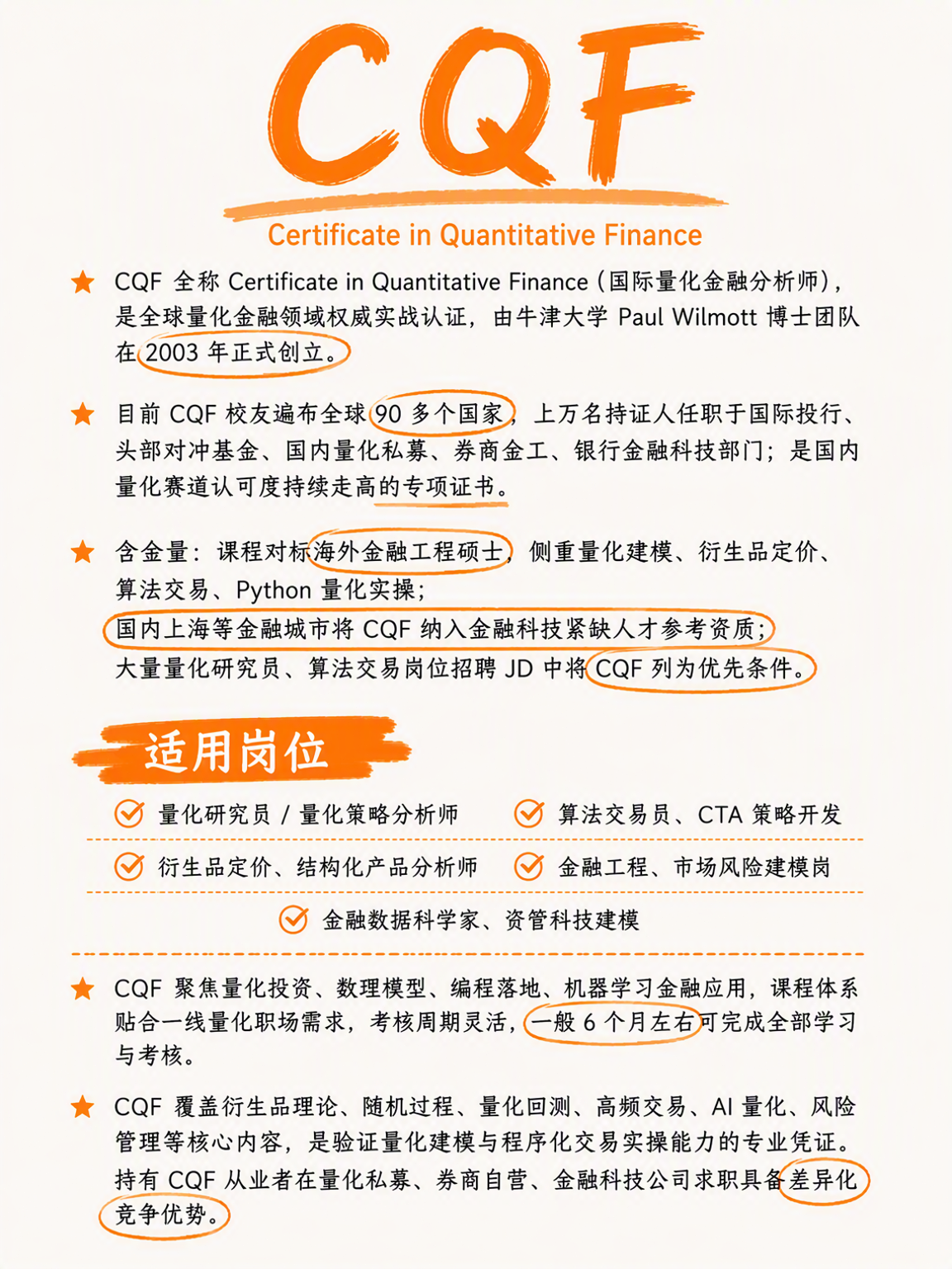 2027年CQF报名时间是什么时候?速戳!